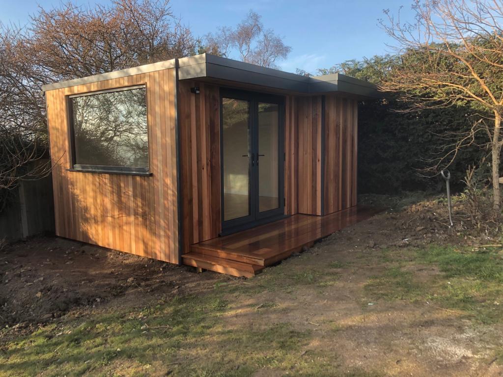 A tailor-made garden office studio in Herne Bay, designed and built by our expert team