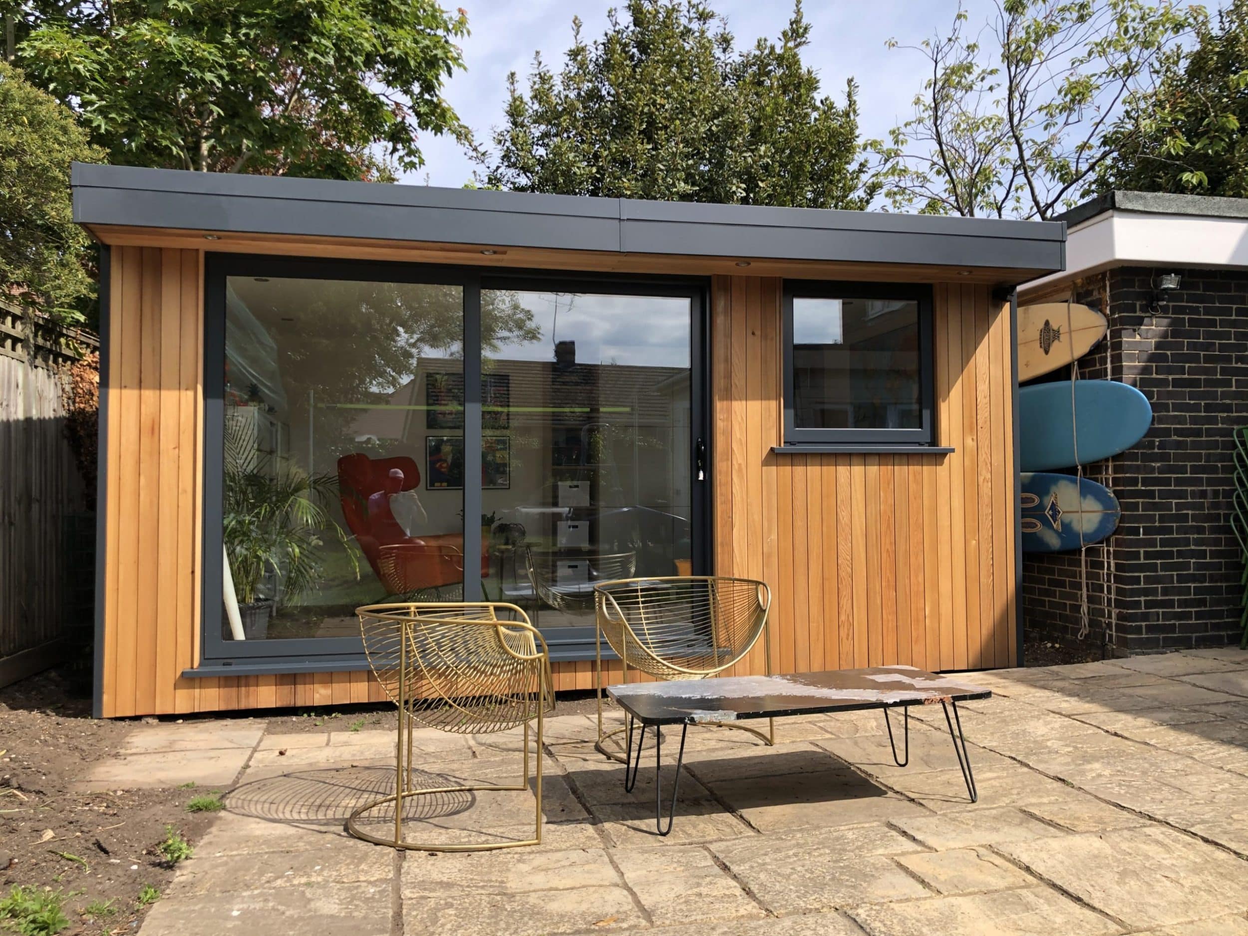 Building a bespoke garden office in Whitstable whilst adhering to lock-down guidelines