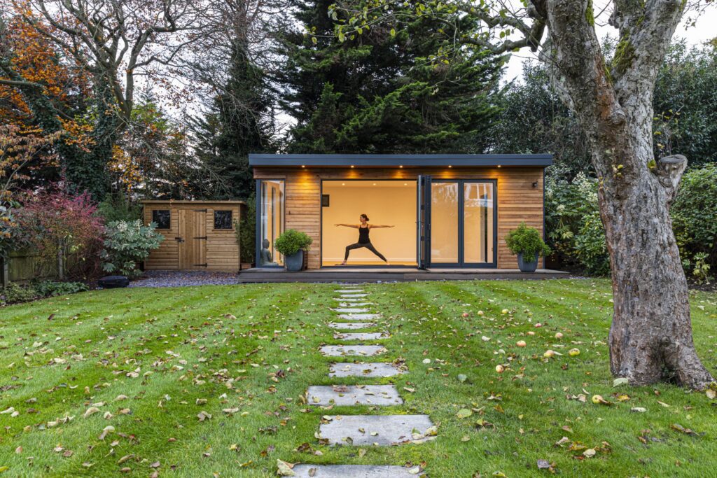 Bespoke yoga garden studio, Edgware, eDEN Garden Rooms